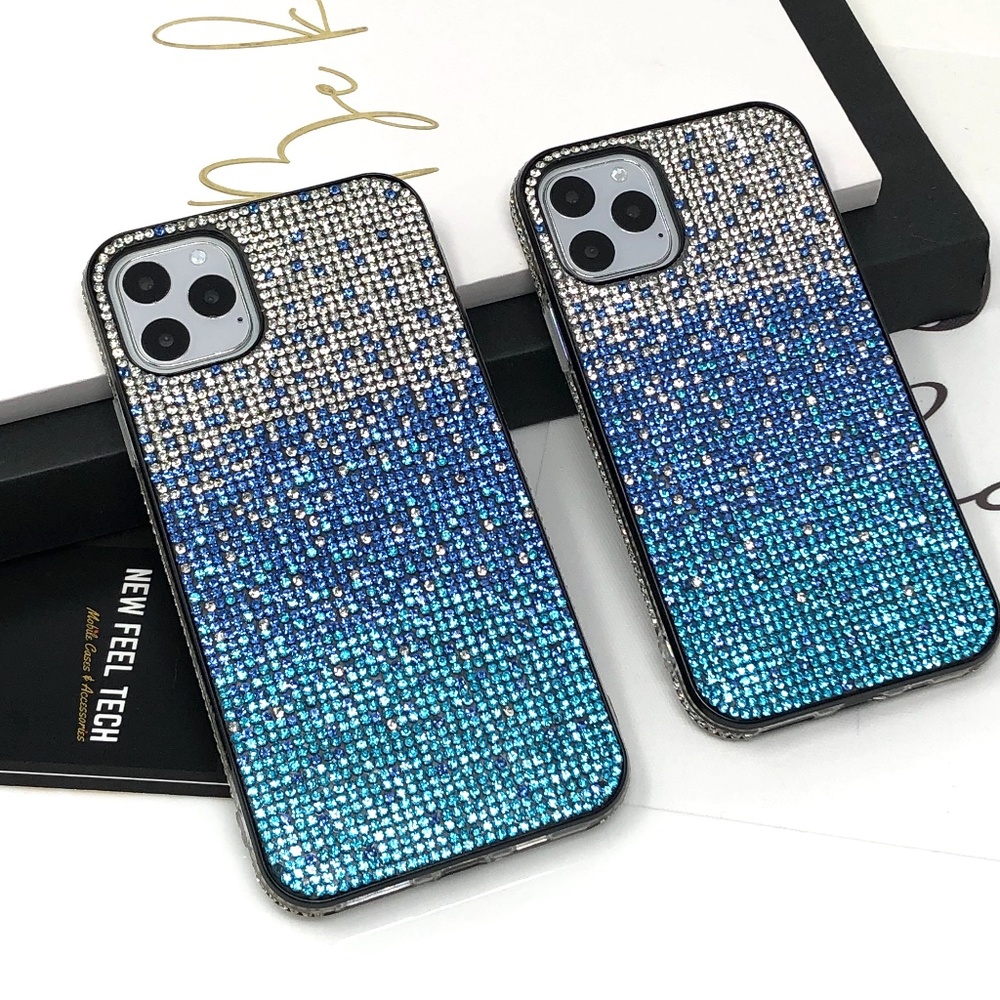 iPhone Blue Luxe Case